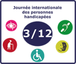Le 3/12, Journée internationale des personnes handicapées