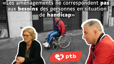 video Les politiques en situation de handicap: Sofie Merckx & Roberto D'Amico - PTB