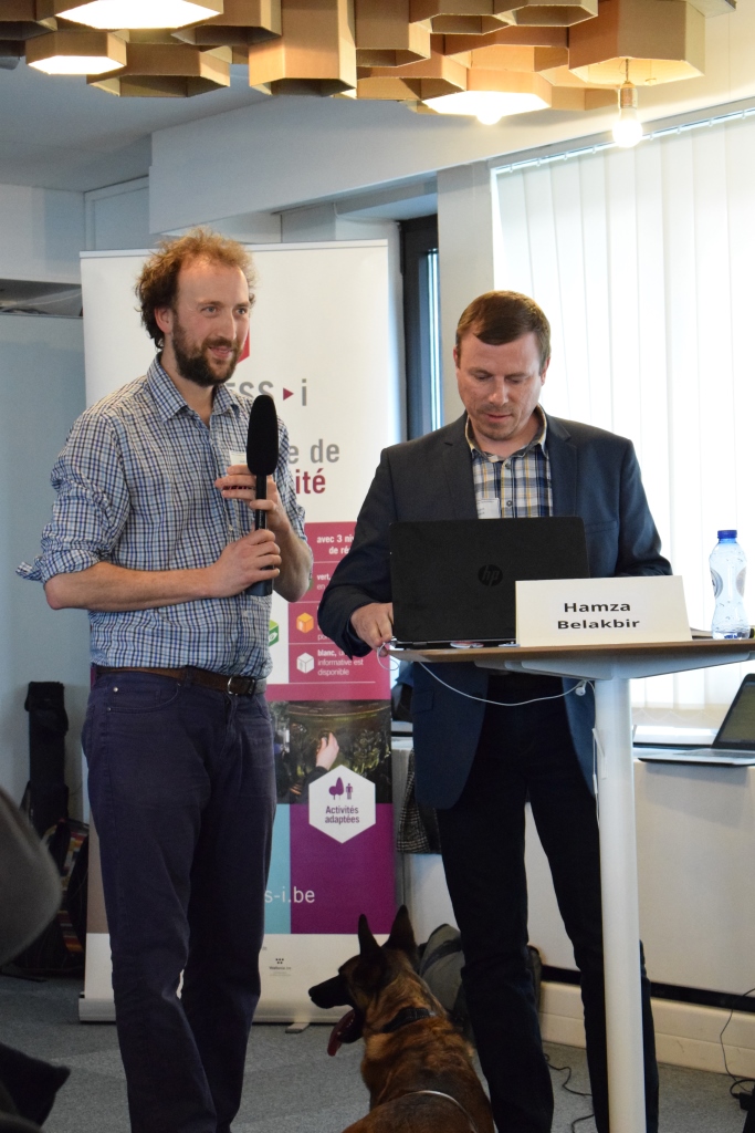 Vincent Snoeck, Président du CAWaB et Mathieu Angelo, Directeur.