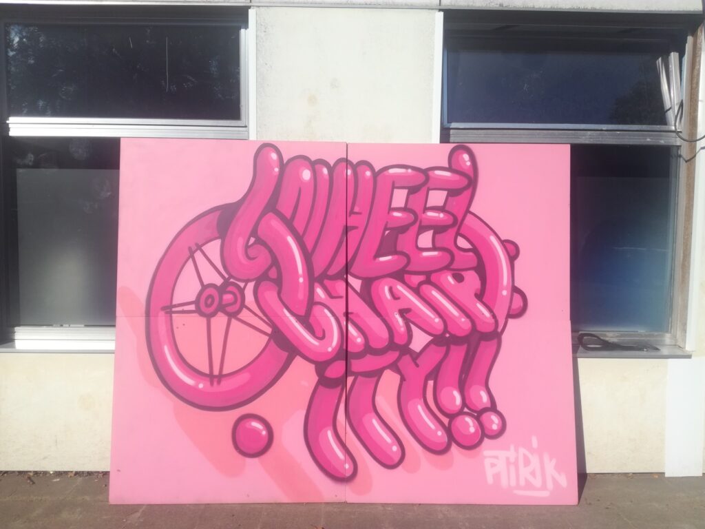 art Wheelchairity par Ptirik