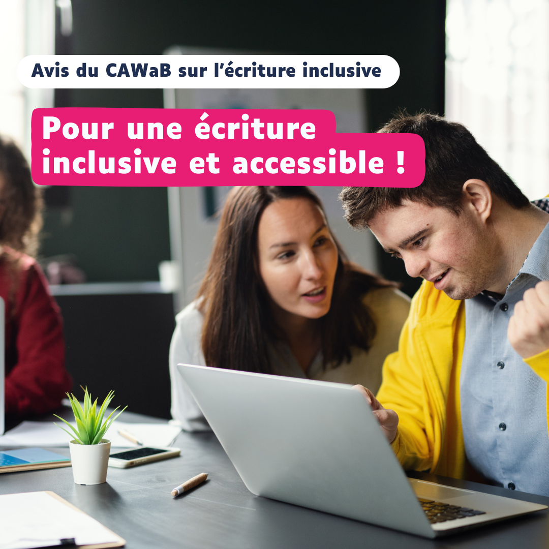 Pour une écriture inclusive et accssible instagram