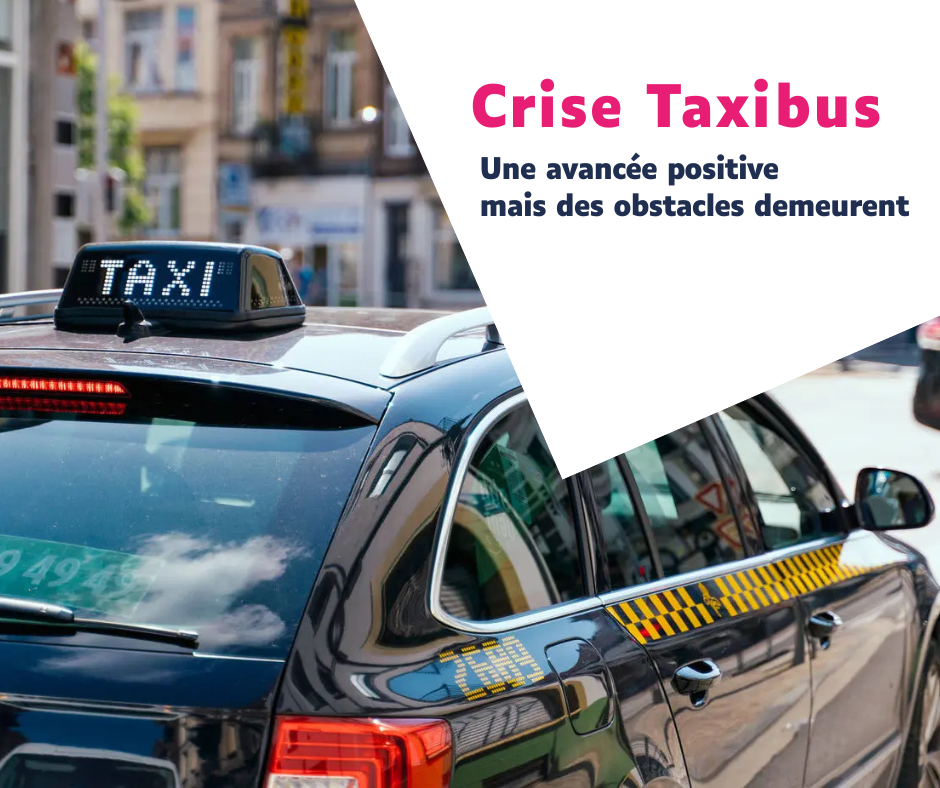 la crise Taxibus, image pour instagram